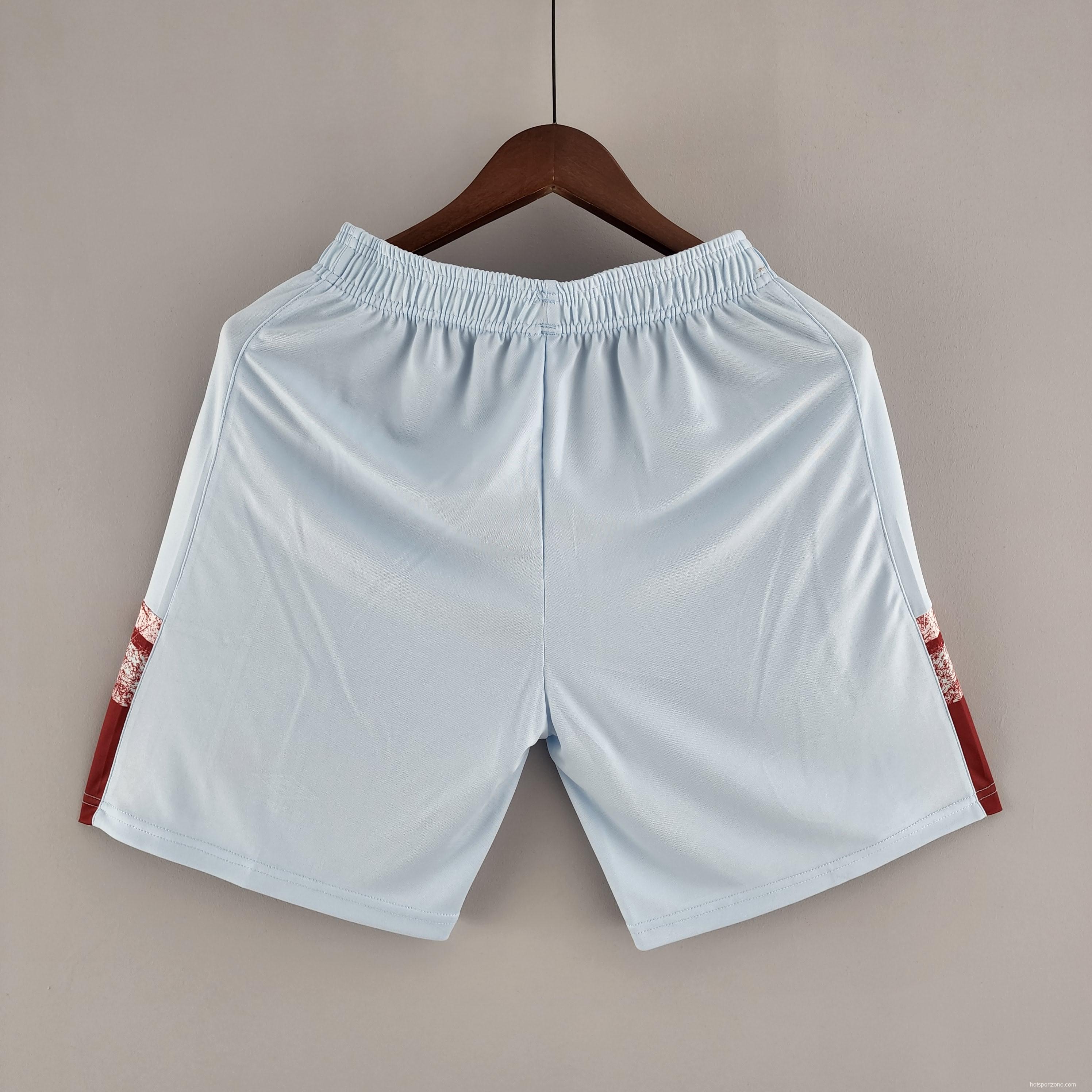 22/23 West Ham United Shorts Home Soccer Jersey