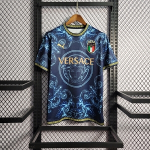 22/23 Italy X Versace Edition Blue Jersey