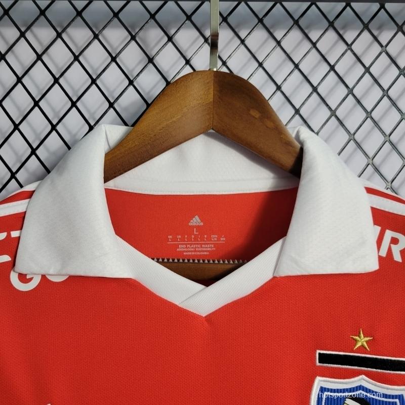 22/23 Colo Colo Third Red Soccer Jersey