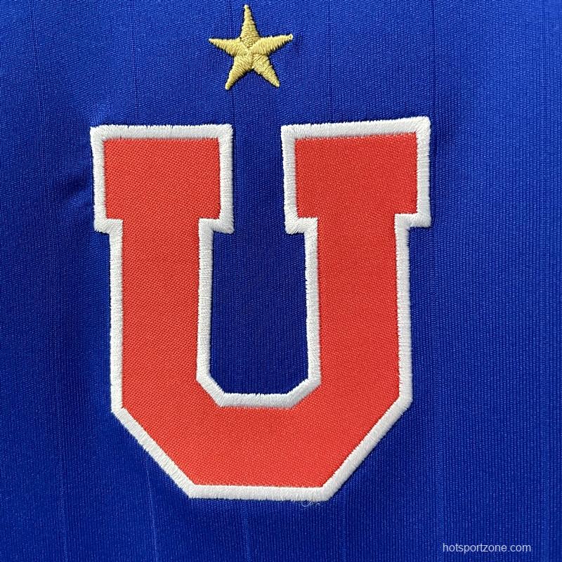 22/23 Universidad De Chile Home 95th Anniversary Edition Soccer Jersey