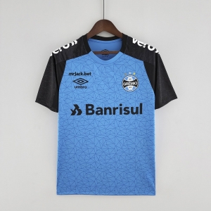 22/23 Gremio Training Jersey Blue With Full Sponsors