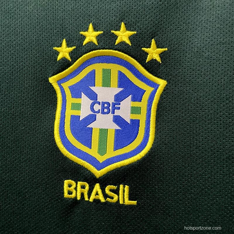 Retro 1998 Brazilian Goalkeeper  Jersey