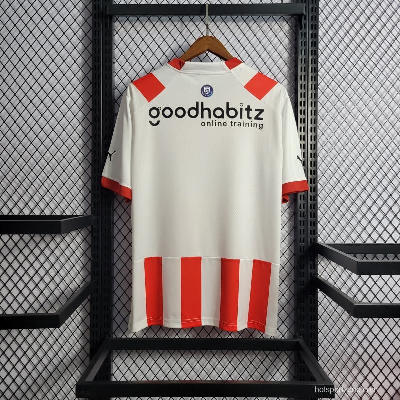 22/23 PSV Eindhoven Home Soccer Jersey