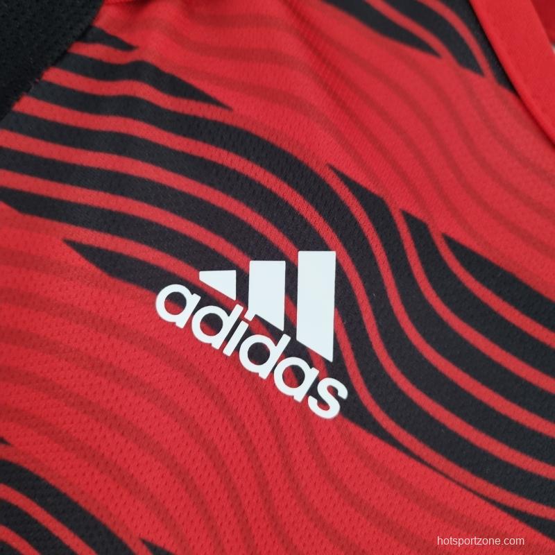 22/23 Flamengo Home Baby KM#0025 9-12 Soccer Jersey