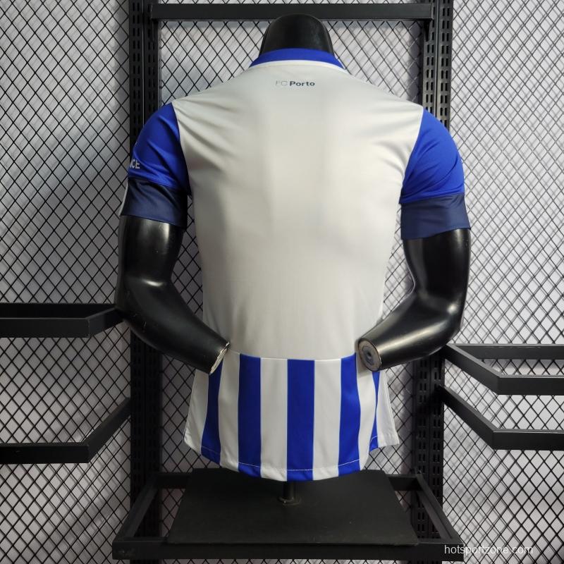 22/23 Player Version Porto Home Soccer Jersey