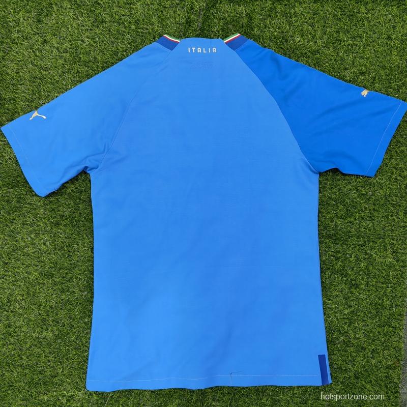 Player Version Italy Home Jersey