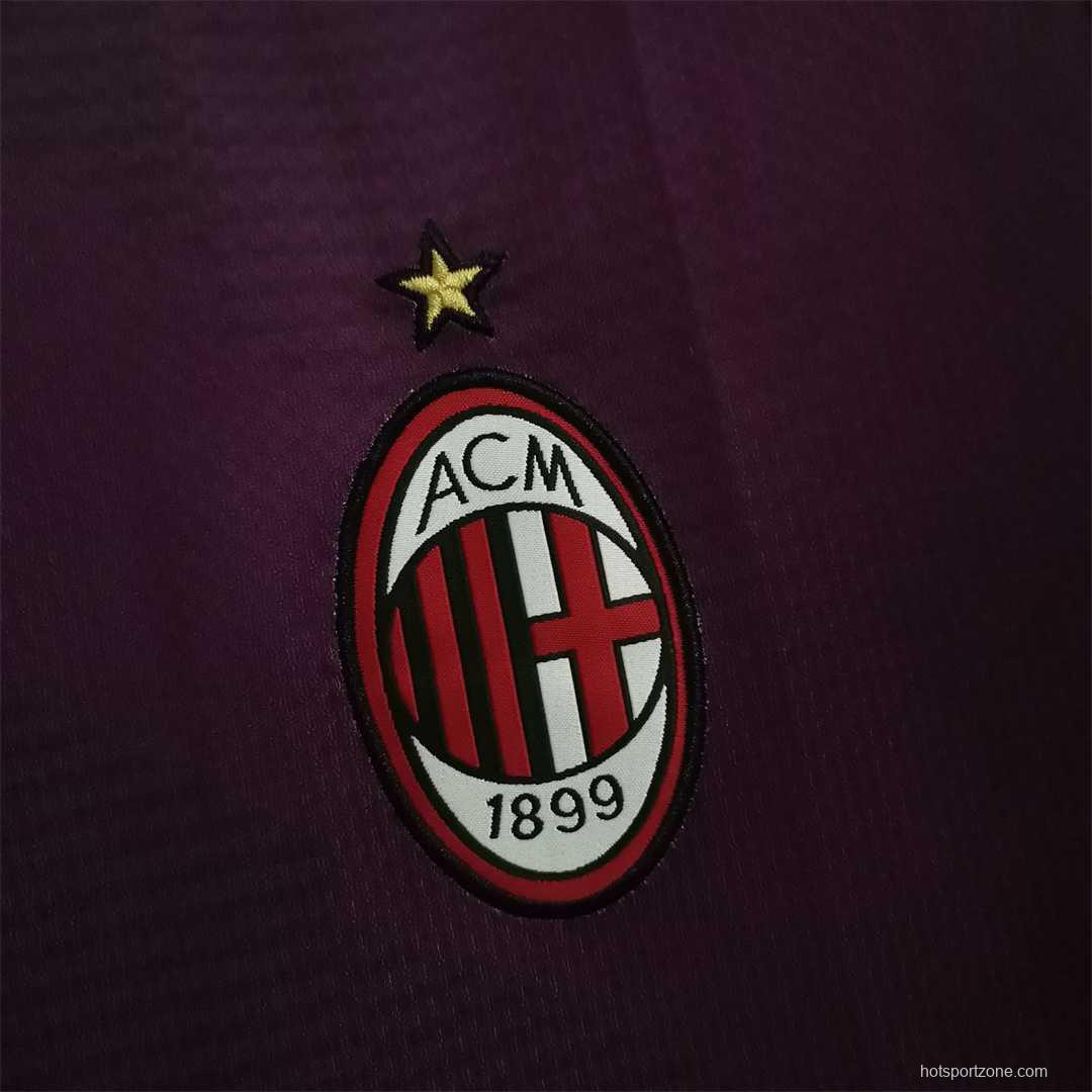 22-23 AC Milan Dark Red Goalkeeper Jersey