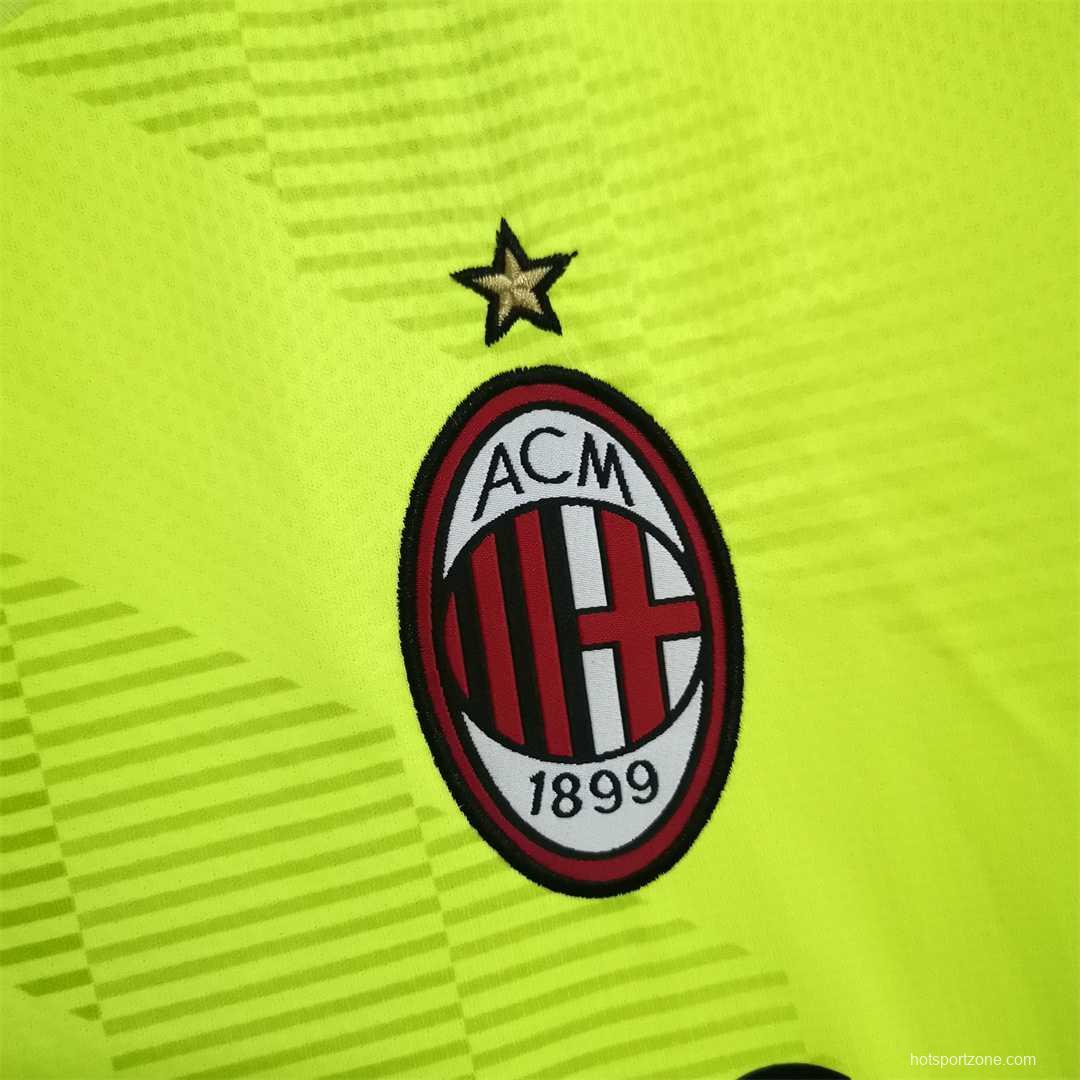 22-23 AC Milan Green Goalkeeper Jersey