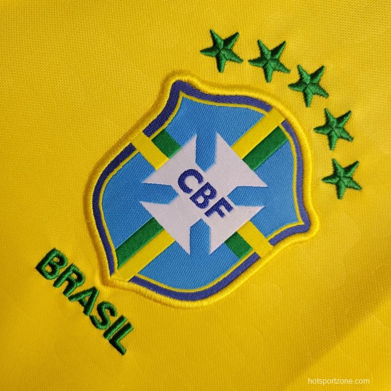 2022 Brazil Home Club World Cup National Team Soccer Jersey