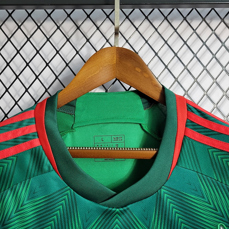 Retro 2022 Mexico Home Soccer Jersey