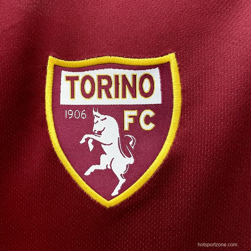 22/23 Torino Home Soccer Jersey
