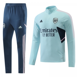 22/23 Arsenal Jade Green Half Zipper Tracksuit