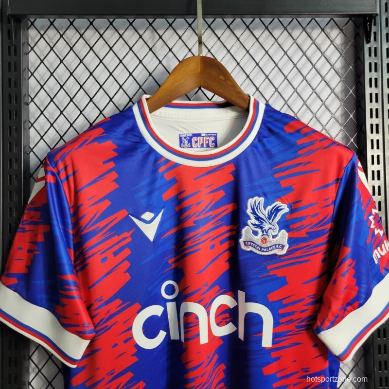 22/23 Crystal Palace Home Soccer Jersey