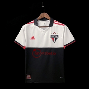 22/23 Sao Paulo Third + Full Sponsors Soccer Jersey