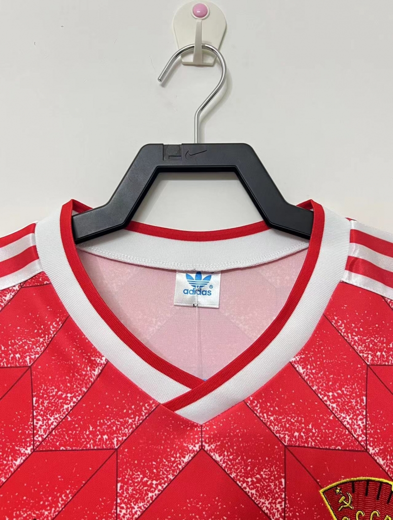 Retro 88/89 USSR Home Soccer Jersey