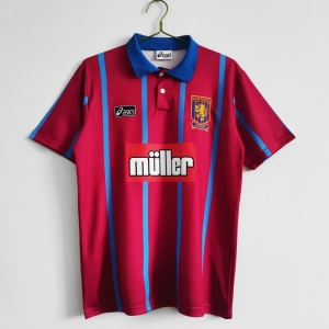 Retro 1993/95 Aston Villa Home Soccer Jersey
