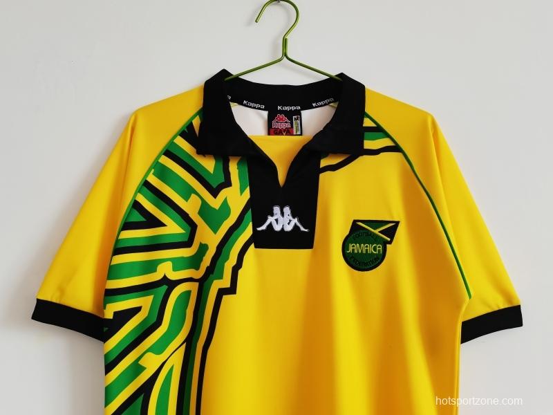 Retro 1998 Jamaica Home Soccer Jersey