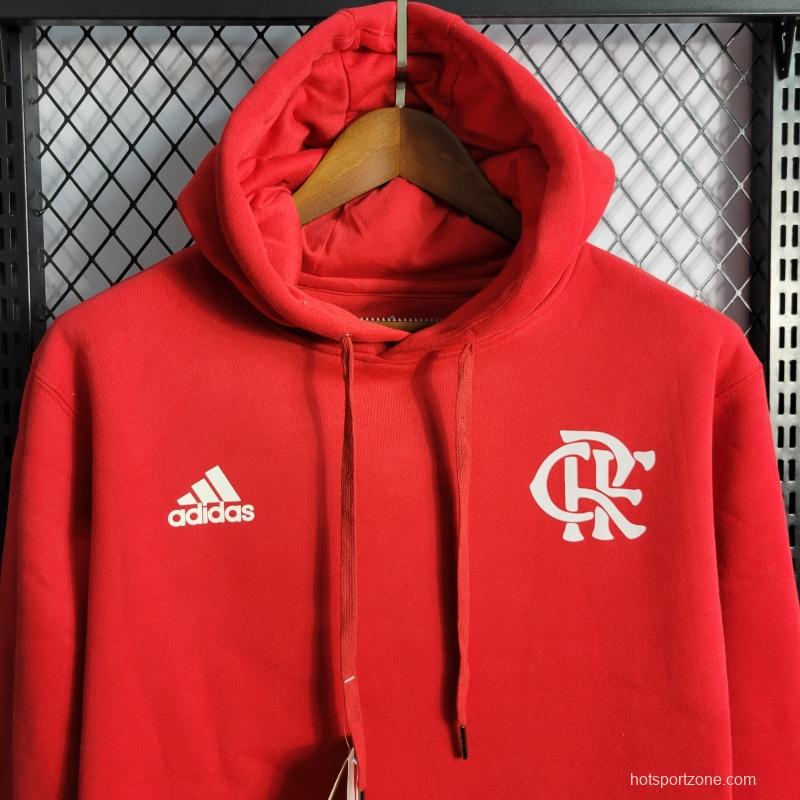 2022 Flamengo Men's And Women's Hoodie Red