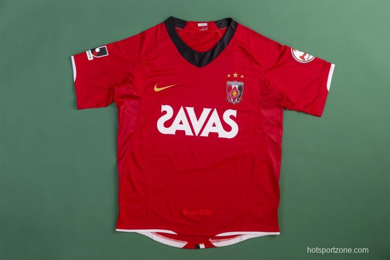 RETRO 2008 Urawa Red Diamonds Home Soccer Jersey