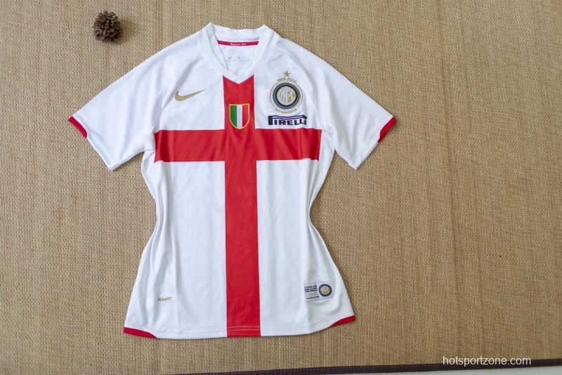 RETRO 07/08 Inter Away Soccer Jersey