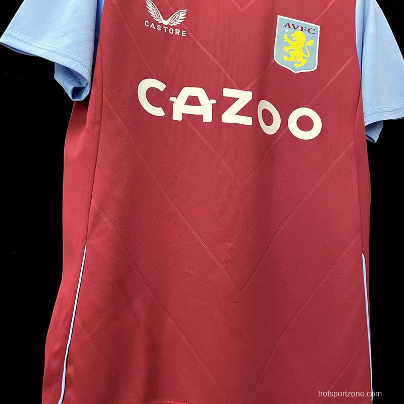 22 23 Aston Villa Home Soccer Jersey
