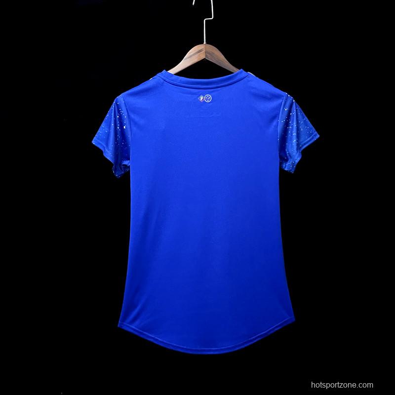 22/23 Cruzeiro Home Woman Soccer Jersey