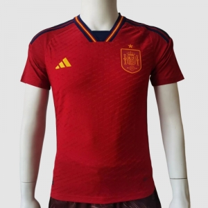 Player Version 2022 Spain Home Soccer Jersey