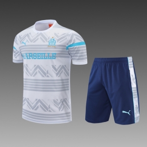 22//23 Olympique De Marseille Grey Jersey +Shorts