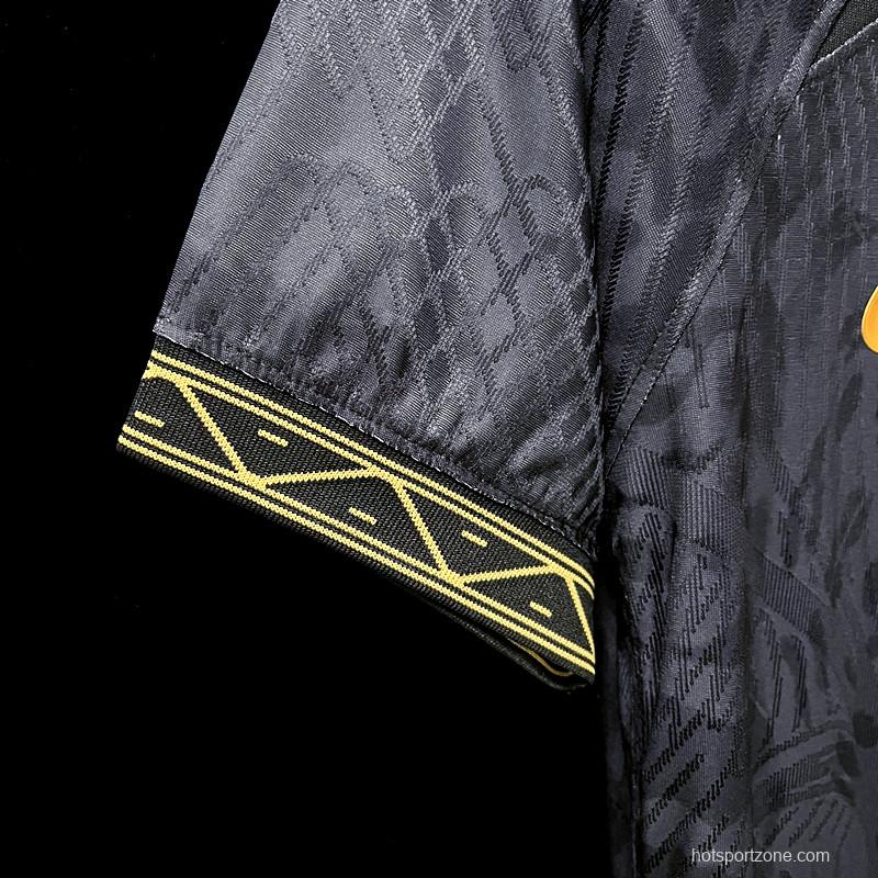 Women  2022 Brazil Black Concept Jersey