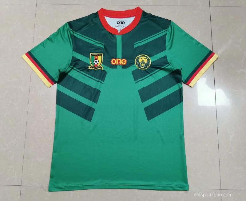 2022 Cameroon Green Jersey