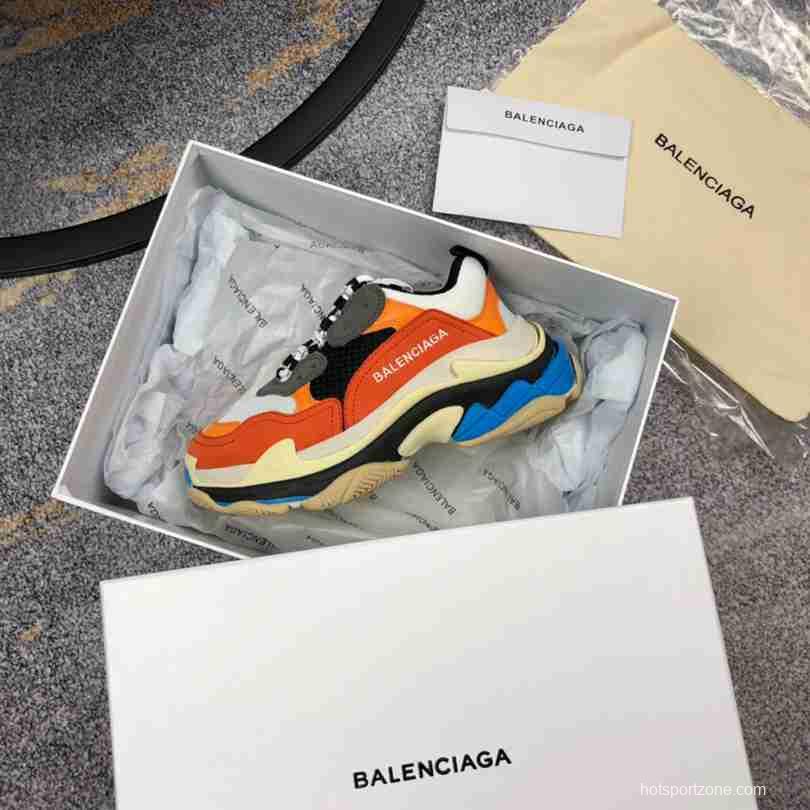 Men Balenciaga Triple-S Sneaker Orange