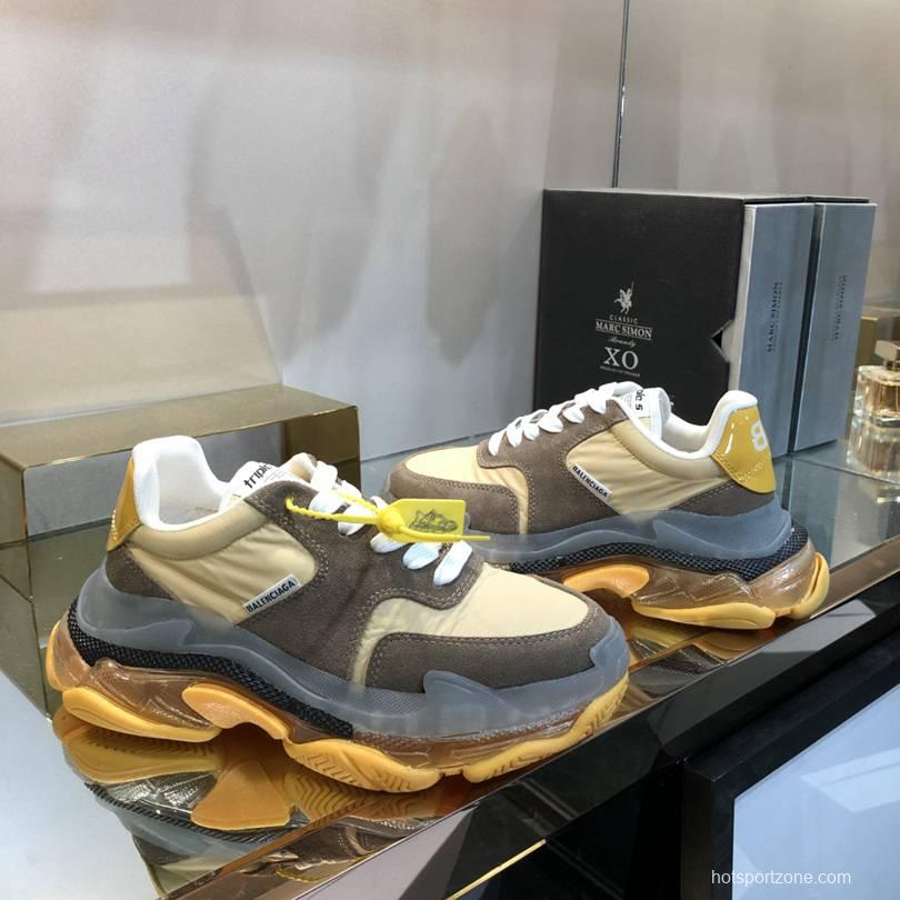 Men/Women Balenciaga Triple S Sneaker Brown