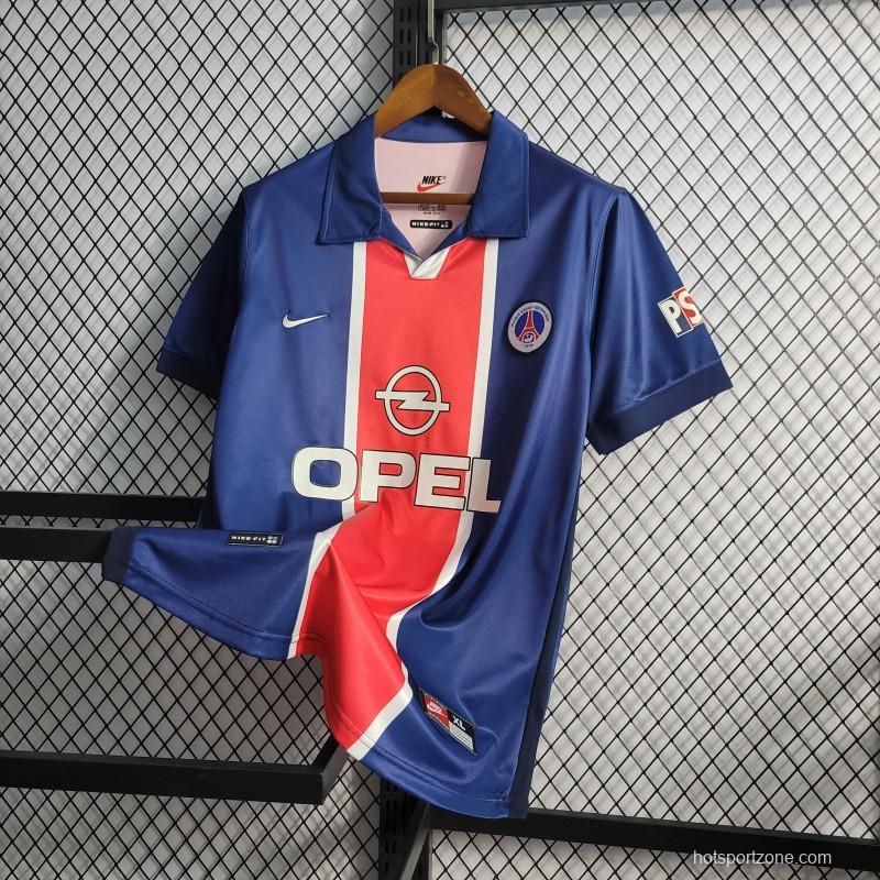 Retro 98/99 PSG Paris Home Jersey