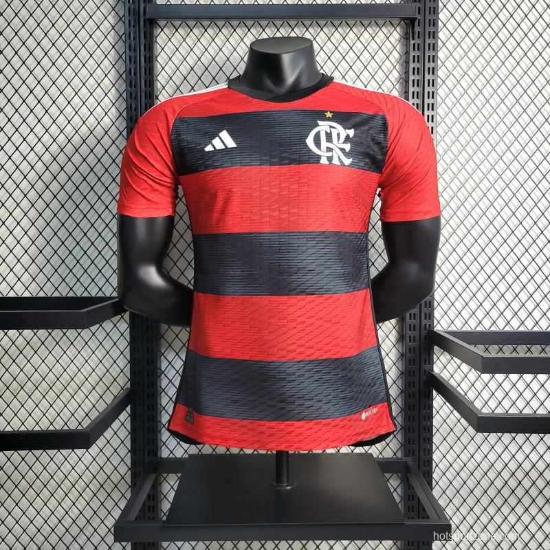 23-24 Player Flamengo Home Jersey