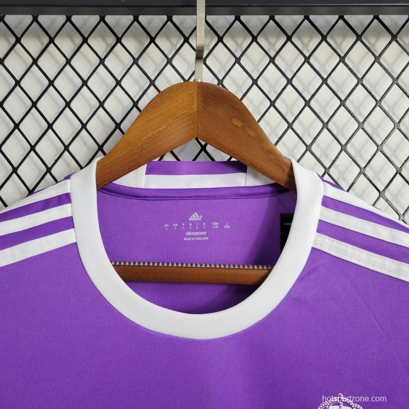 Retro Real Madrid 17/18 Away Purple Jersey