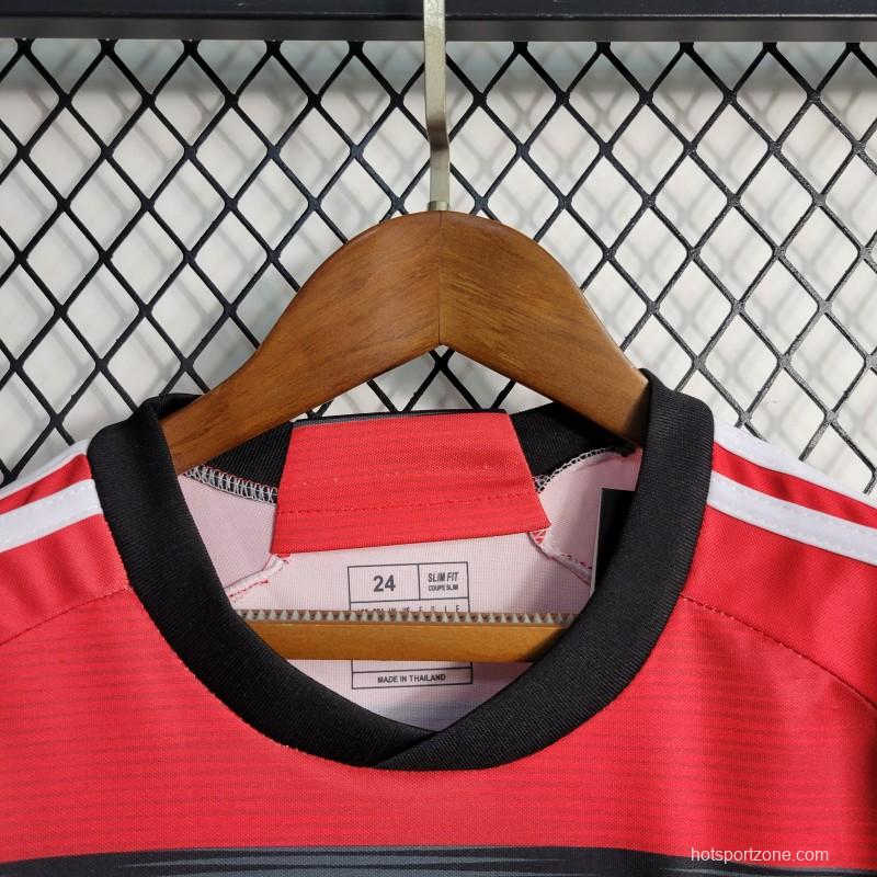 23-24 KIDS Flamengo Home Jersey Size 18-28