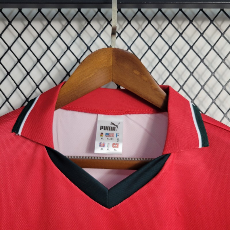 Retro 1998 Morocco Third Red Jersey