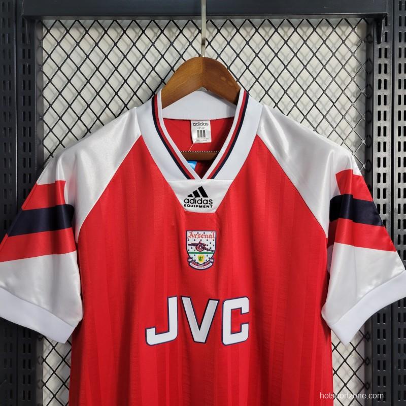 Retro 1992/93 Arsenal Home Home Jersey