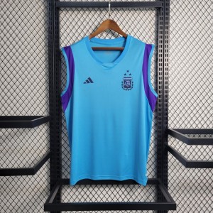 2023  Argentina Blue Vest Tops