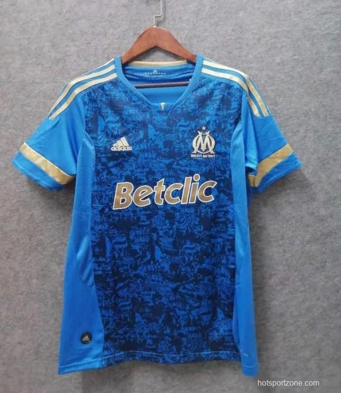 Retro 11/12 OLYMPIQUE MARSEILLE Away Blue Jersey