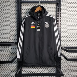 2023 Germany Black Windbreaker