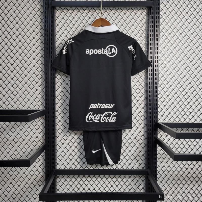 23-24 Kids Club Olimpia Away Black Jersey Size 16-28