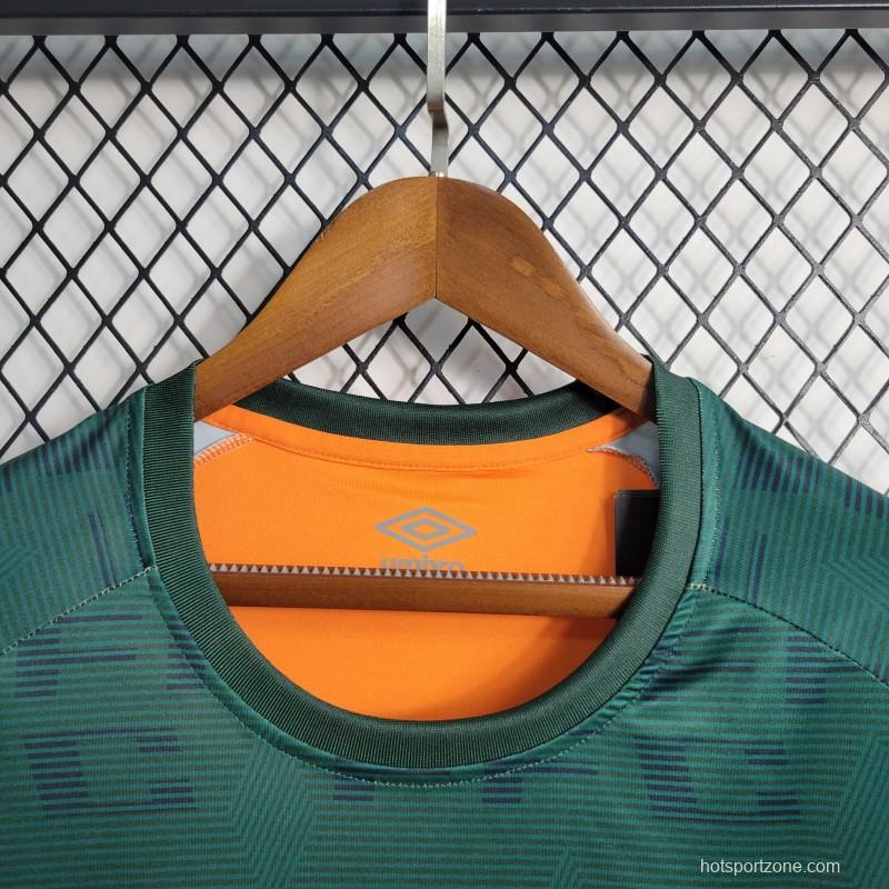 23-24 Fluminense Orange Training Jersey