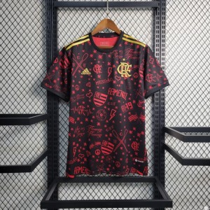 23-24 Flamengo Special Edition Black Red Jersey