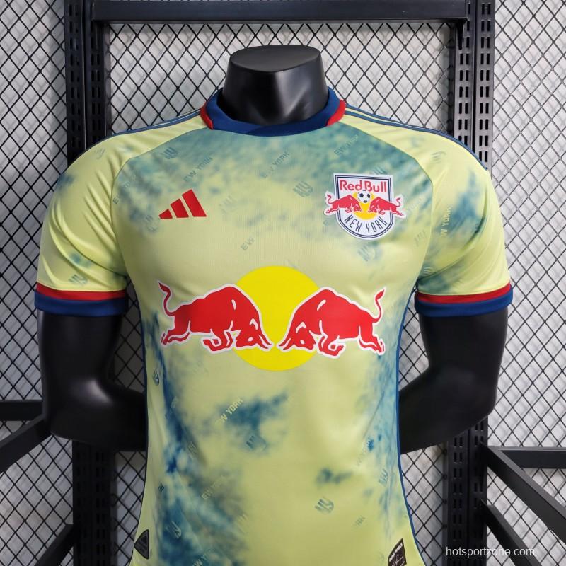Player Version 23-24 New York Red Bulls Home Jersey