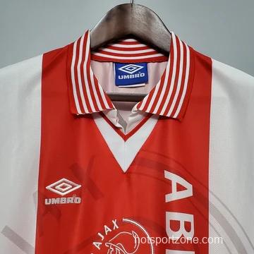 Retro 95/96 Ajax Home Jersey