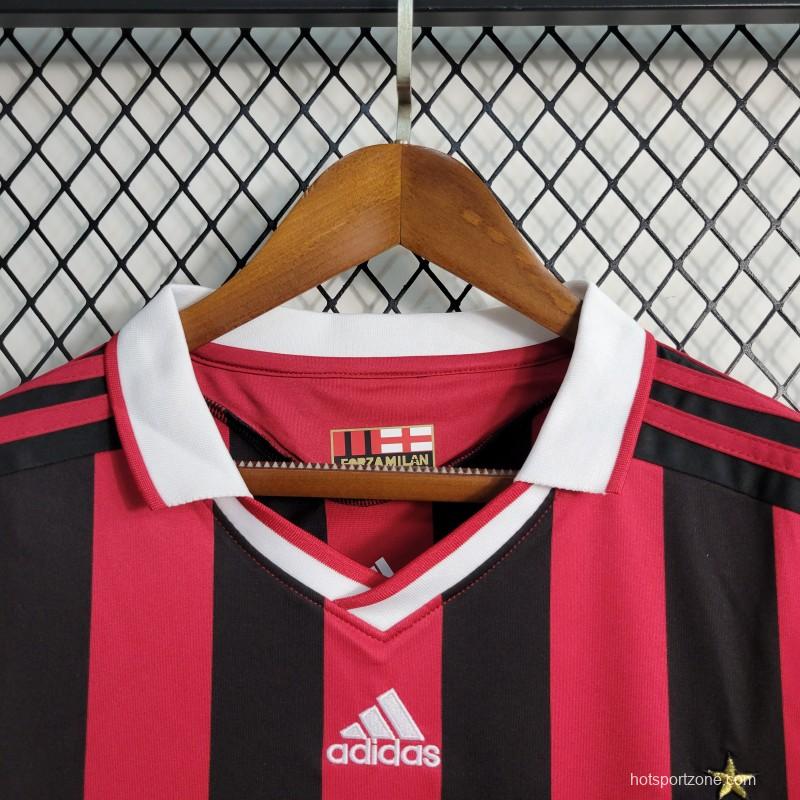 Retro 2009-10 AC Milan Home Jersey