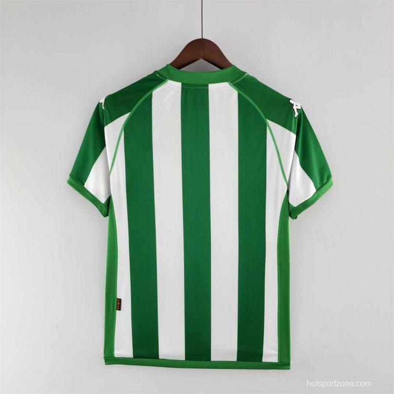 Retro 01/02 Real Betis Home Jersey