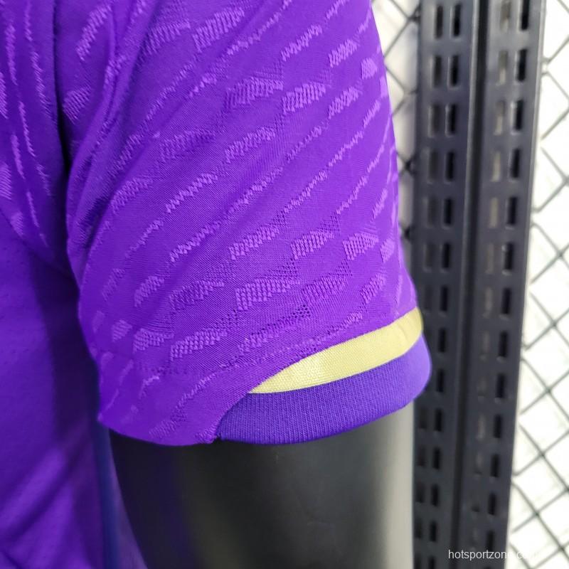 Player Version 23-24 Orlando City Home Soccer Jersey