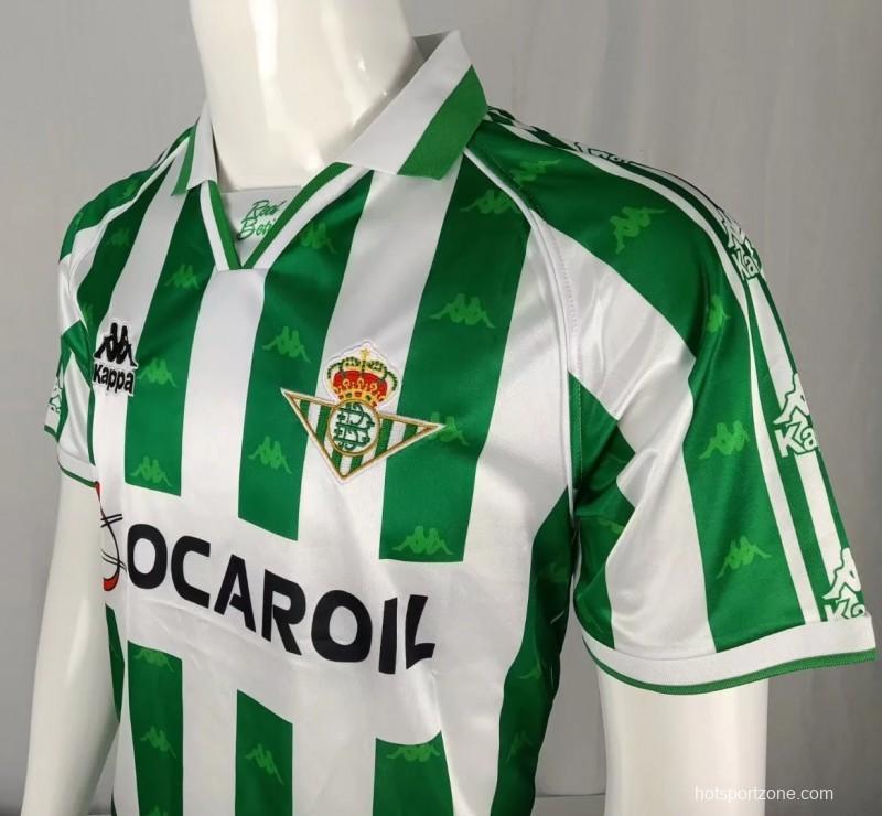 Retro 95/96 Real Betis Home Jersey